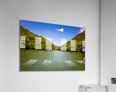 Calm view down Cheat Lake Morgantown  Acrylic Print