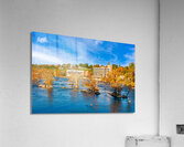 James River and Hollywood Cematery  Acrylic Print
