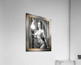 Oh Its You Mesmerizing AI Concept Illustration Art Portrait by Xzendor7 Acrylic Print