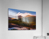 Aspenglow On Mount Bierstadt Acrylic Print