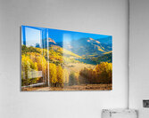 Golden Valley Acrylic Print