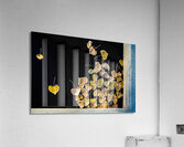 Floating Leaves Acrylic Print