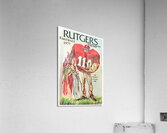 1977 Rutgers Football Art  Acrylic Print
