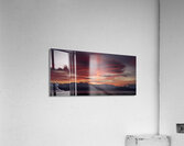 Sunrise Light Pillar  Acrylic Print