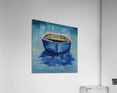 Blue Rowboat  Acrylic Print
