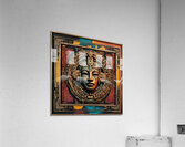 MAYAN GOD Acrylic Print