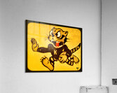 Fort Hays State College Tiger Art  Acrylic Print