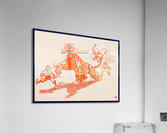 Early 1900s Detroit Tiger Being Led by Manager Jennings Acrylic Print