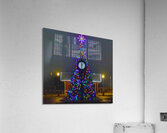Christmas In The Valley 4- The Clock Acrylic Print