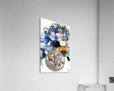 1983 Detroit Lions Football Art Acrylic Print