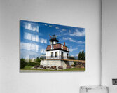 Colchester Reef Light Reassembled at Shelburne Museum in Vermont Acrylic Print