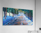 Dappled Road  Acrylic Print
