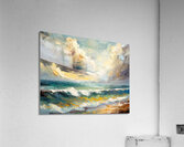 North Atlantic Storm Rolling In Acrylic Print