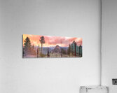 Half Dome Apocalyptic -Panorama Acrylic Print