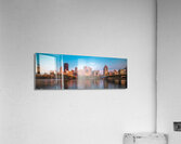 City of 3 Rivers - Modern Wall Art Pittsburgh City Skyline  Acrylic Print