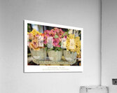 LES ROSES JAUNES Acrylic Print