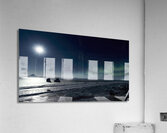 Mount Redoubt Aurora Moon Jupiter Acrylic Print