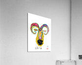 Aries - The Ram Original Art Acrylic Print
