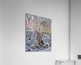 G10 Blackedge Falls Frozen Over Acrylic Print