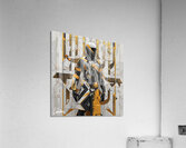 He Is Op Art 10 Acrylic Print