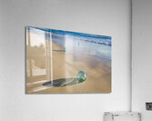 Glass Floats on Golden Sand Hawaii Acrylic Print