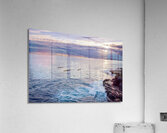 Hui Nalu Canoe Club Spitting Caves Oahu Acrylic Print