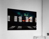 Burning Night Sky Acrylic Print