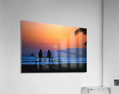 Sharing the Sunset Hawaii Acrylic Print