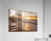 Sandy Beach Sunrise East Oahu Hawaii Acrylic Print