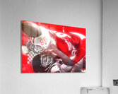 wisconsin football art remix  Acrylic Print