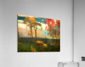 Sunny Autumn Day by George Inness Acrylic Print