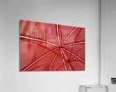 A Charlotte Shade of Red Acrylic Print