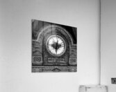 paris orleans clock musee d orsay  square 2461 Po Acrylic Print