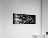 locks on the pont des arts bridge  panoramic 2444 Acrylic Print