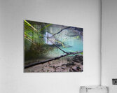 Mysterious Underwater Reflections Acrylic Print