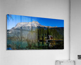 Dawn Symphony: Capturing the Serenity of Emerald Lake Acrylic Print