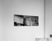 LA skyline from macarthur park  panoramic 2179 Ma Acrylic Print