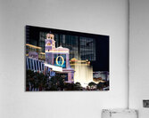 Bellagio Fountains at Night   Las Vegas NV DSC070 Acrylic Print
