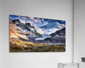 Frozen Splendor: From the Toe of Athabasca Glacier Acrylic Print