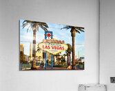 Las Vegas Sign   Las Vegas NV A9200090  Acrylic Print