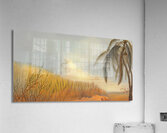 1800s palm tree art remix Acrylic Print