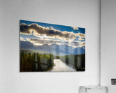 Bow River Valley Acrylic Print