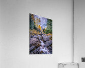 Larch Valley Waterfall Acrylic Print