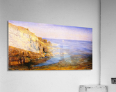 A cliff near the ocean Acrylic Print