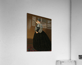 Lady with a Dove Acrylic Print