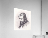Arthur Hughes portrait  Impression acrylique