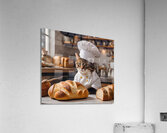 The Cat Baker Acrylic Print