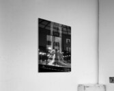 overnight traffic golden gate bridge  vertical 27 Acrylic Print