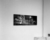 overnight traffic golden gate bridge  panoramic 2 Acrylic Print
