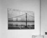 sf bay bridge sail boats  horizontal 3018 Sails 1 Acrylic Print